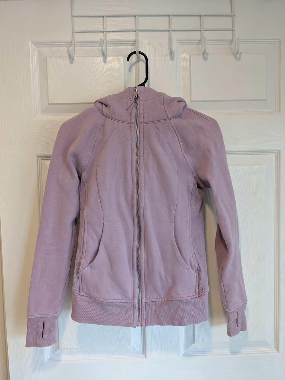 lululemon athletica Womens' Lavender Full-Zip Hoodie Jacket
